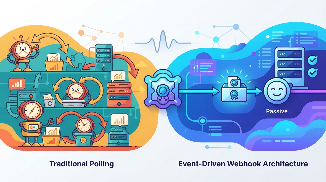 webhooks for survey data completion